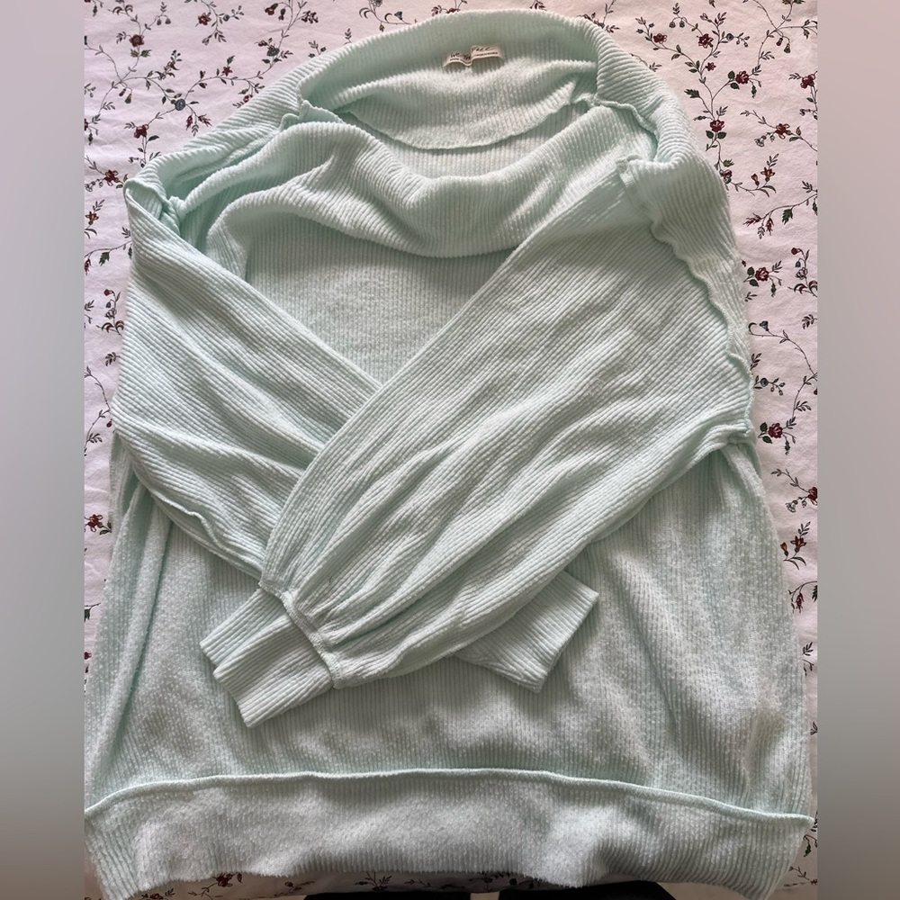 Free People Oversized Off the Shoulder Sweater